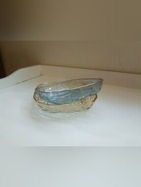 2 Plastic Trinket Trays